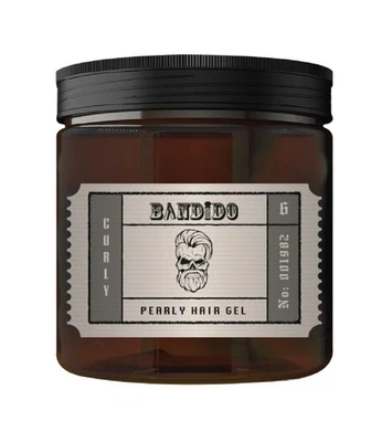 BANDIDO COSMETICS Bandido Curly Haargel / Hair Styling Gel (500ml) [ 1er - 6er Pack ]