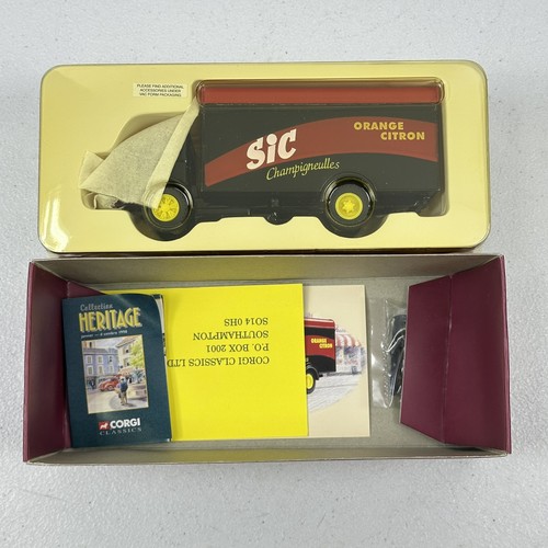 Corgi Classics Heritage Renault Fainenant Fourgon SIC, Brasseur Orangina 1:50 - Picture 3 of 9