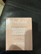 Shea Moisture Pink Himalayan Salt Shower Steamers w/ Clary Sage  Neroli Oil, 5