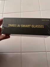 Dmes/ Ai Smart Glasses Blue Tooth Smart Glasses Bluetooth Sunglasses Gold+Brown