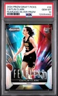 2024 Prizm Draft Picks Caitlin Clark Silver Prizm FEARLESS Rookie #24! PSA 10!