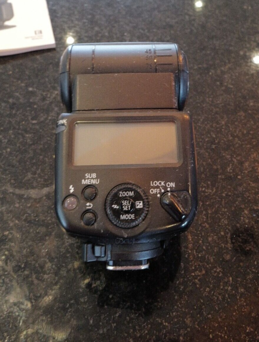 Canon Speedlite 430EX IIIRT Shoe Mount Flash (Excellent Condition) 13803267594 eBay
