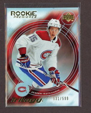 2018-19 UD Trilogy '03-04 15th Anniversary Retro Rookies Jesperi Kotkaniemi /599