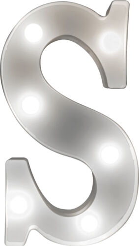 Light Up 3D LED 21cm Letters & Numbers Party Birthday Wedding Battery Operated - Picture 30 of 51