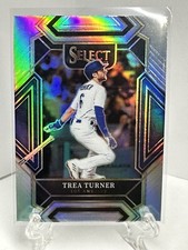 Trea Turner 2022 Select Diamond Level Holo Silver Prizm #261 Los Angeles Dodgers