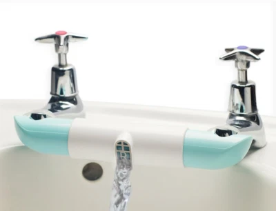 Adaptor for Sinks with Separate TAPS, for Mixing Hot and Cold Water in Kitchen & - Image 1 of 4