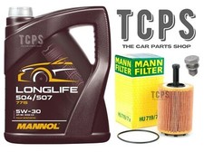 MANN-FILTER OIL CHANGE SERVICE KIT FOR AUDI A3 TDI (BMN CBBB & BUY) BRAND NEW