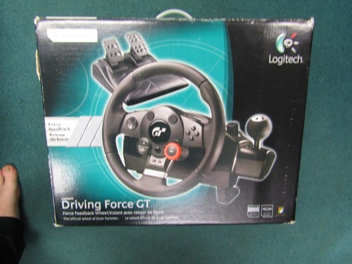 Logitech Driving Force GT Racing Wheel E-X5C19, Pedale, Adapter, PC, OPEN BOX - Bild 8 von 11