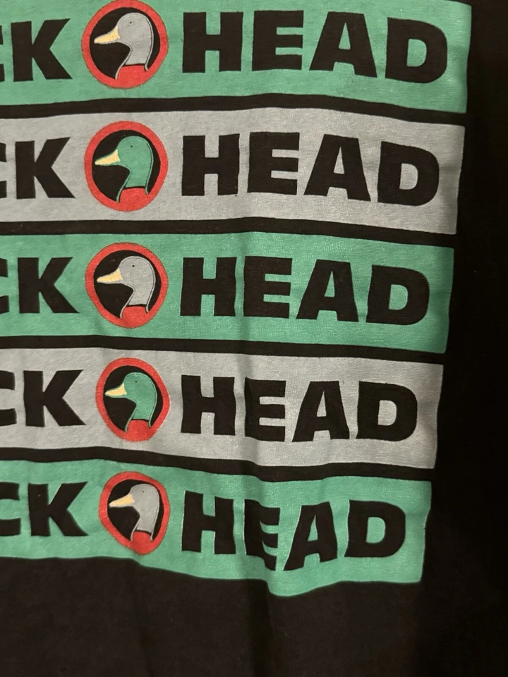 Vtg 90s Duck Head Duck Tail Large L T-Shirt Single Stitch USA EUC - Image 2 of 4