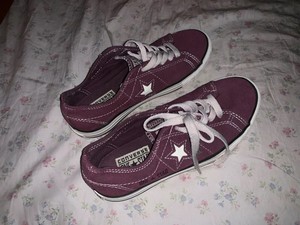 plum purple converse