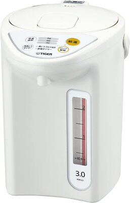 Tiger Thermos Microcompocon Electric Pot 3L White PDR-G301-W Tiger AC 100V