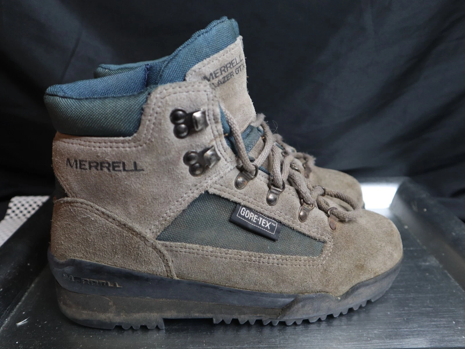 Merrell Blazer GTX Women's 6.5 Brown Waterproof Hiking boots Camping Gorpcore