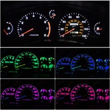 White Gauge Cluster Led Bulb Kit For Toyota Mr2 Sw20 3s-gte 5s-fe 1991-1995