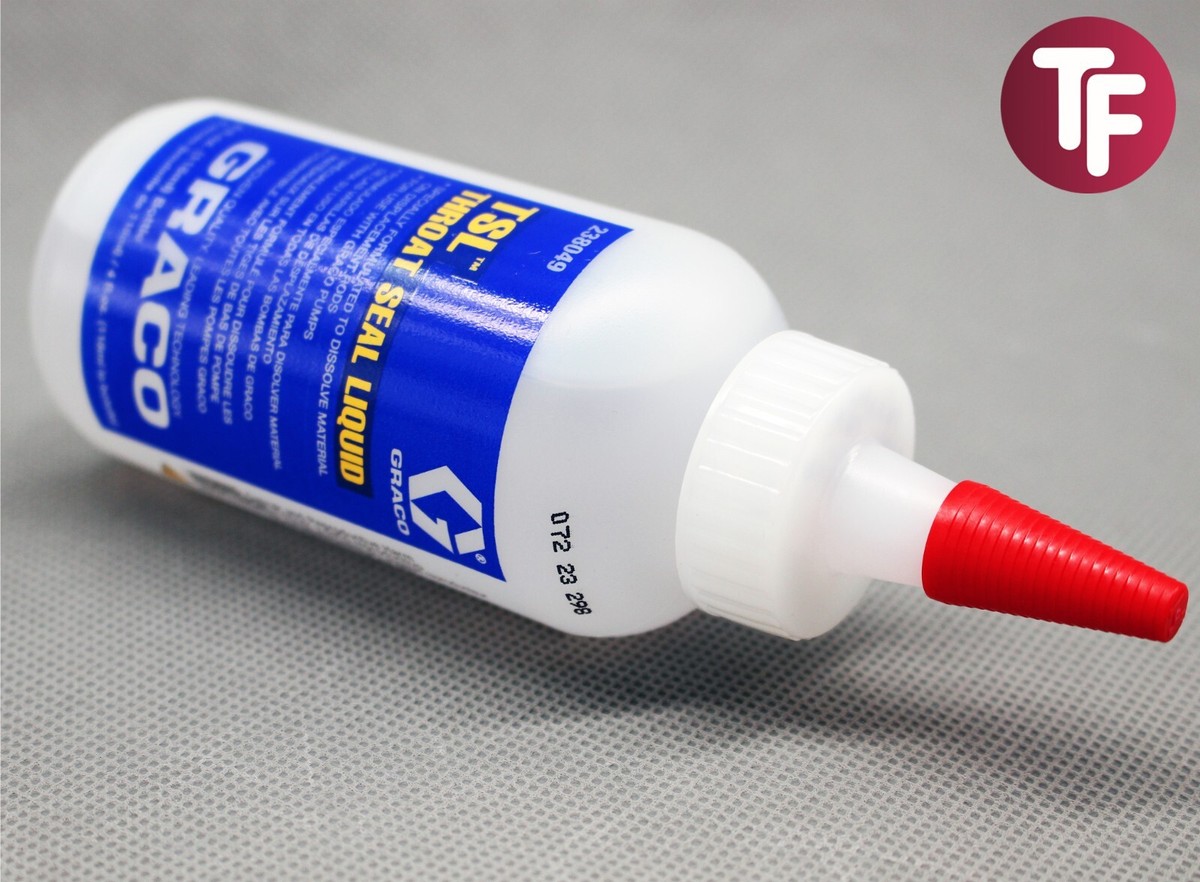 【* rapu *】 Graco 238049 Throat Seal Liquid (TSL) 118ml / 4oz Bottle For