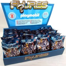 Playmobil 5596 Blue Boys Series 8 Mini Figure CASE of 48 mystery Blind Bags