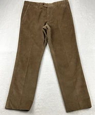 JB Britches Merino Corduroy Pants Men 38R Tan Straight