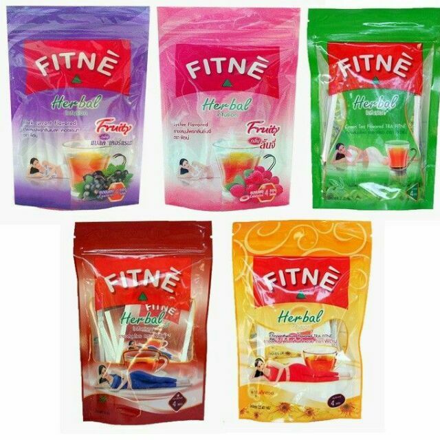 FITNE Herbal Green Tea Infusion Honey Lemon Slimming  