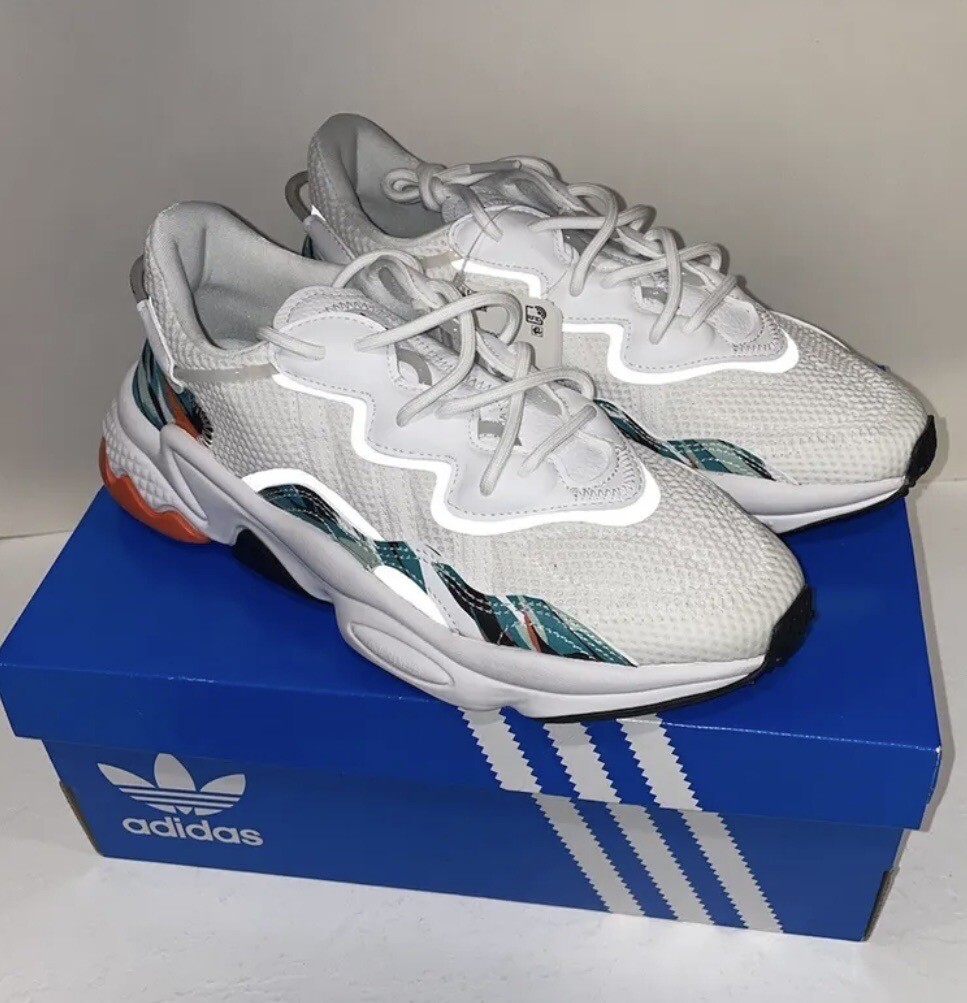 Womens Size 7 adidas Ozweego Tropical Print NIB FZ4104 (1102) | eBay