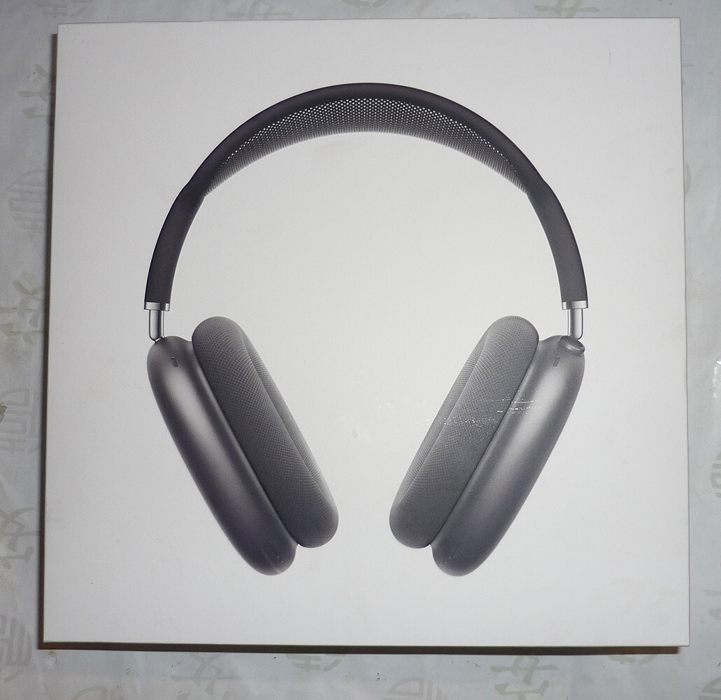 Apple A2096 AirPods Max Headphones Space Gray, EMPTY BOX Apple A2096 AirPods Max Headphones Space Gray, EMPTY BOX