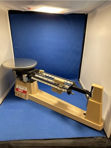 Ohaus Triple Beam Balance 700 / 800 Series 2610g 5lb 2oz Capacity Scale USED - Picture 2 of 3