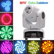 4PCS 80W LED Moving Head DJ Lighting Gobo RGBW Beam Stage Spot Disco Show Party