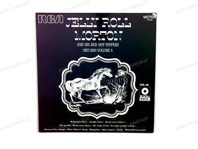 Jerry Roll Morton And His Red Hot Peppers - (1927-1928)Volume 4 FRA LP 1972 '