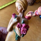 LOT (4) Women of Color Resin Figurines — photo 8