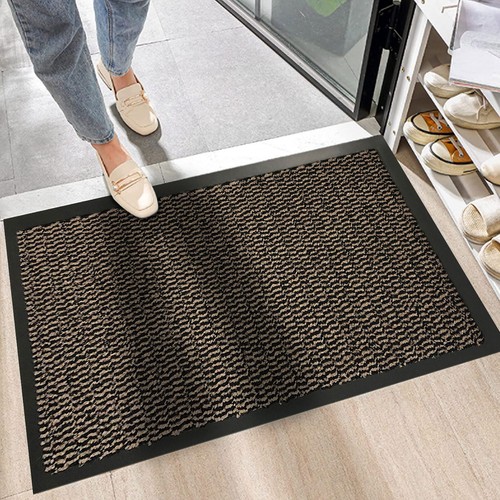 LARGE BARRIER DOOR MAT HEAVY DUTY RUBBER BACK FLOOR RUG KITCHEN HALL NON SLIP UK - Picture 47 of 113