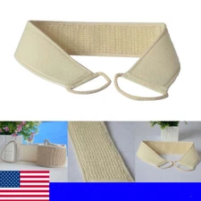 Exfoliating Backwash Belt Strap Loofah Bath Shower Body Sponge Scrubber  Brush