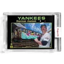 2021 Topps Project70® Card 81 Thurman Munson by CES -Free Shipping!