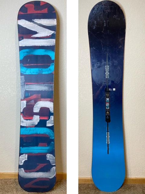 used burton custom snowboard