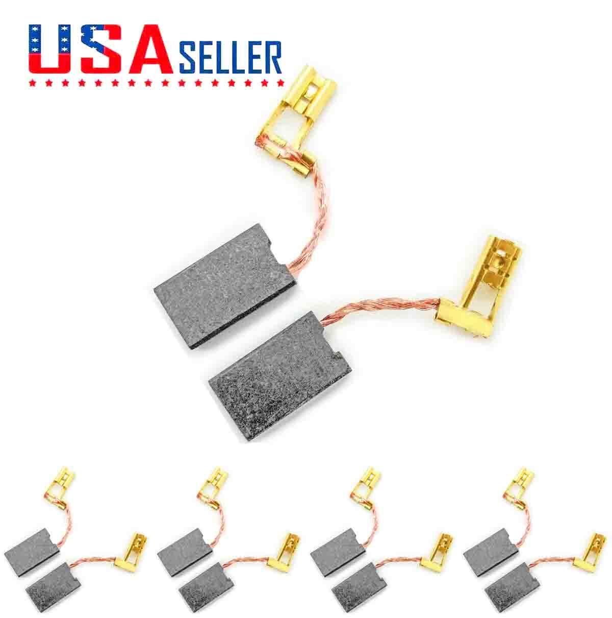 10 Pairs Carbon Brushes For Bosch 1617014128 11222EVS 11222EVSG Rotary Hammer