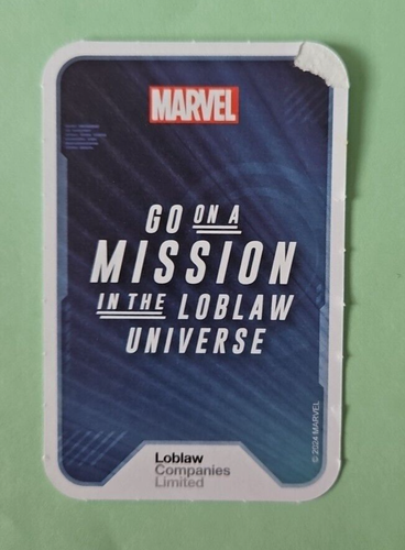 Captain Marvel - 2024 Loblaws Marvel Collector Cards - Go On A Mission - #59 - Picture 2 of 2