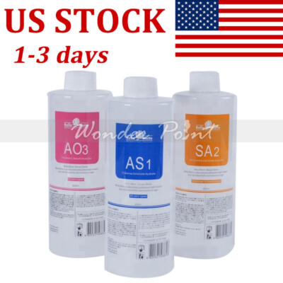 Aqua Peeling Solution AS1 SA2 AO3 Dermabrasion 3*400ML Cleansing Hydra Serum