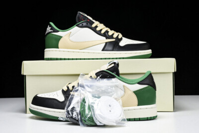 Fragment Design X Travis Scott X Air Jordan 1 Low DM7866-128 Size 4-12