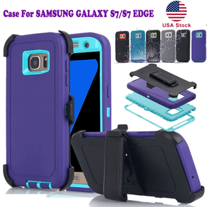 For-Samsung-Galaxy-S7-Edge-Amor-Hybrid-Shockproof-Case-Cover-with-Belt-Clip