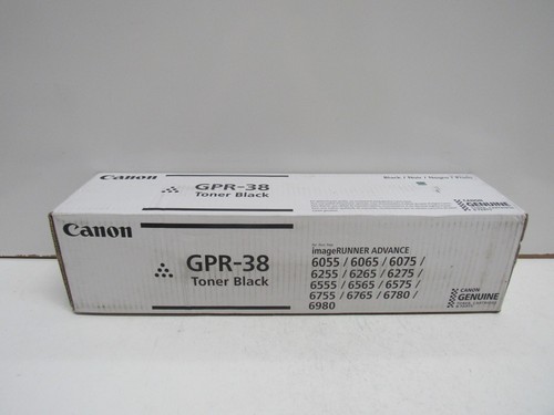 GENUINE CANON GPR-38 (3766B003) BLACK TONER