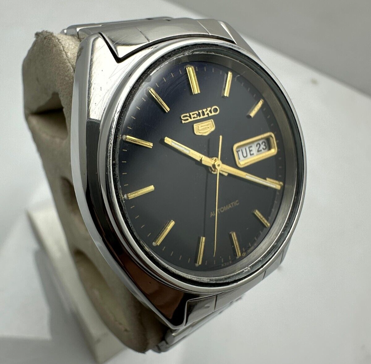 Vintage Seiko 5 Automatic Day/Date 6309-8840 Japan Made