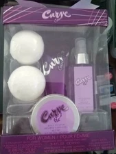 CURVE CRUSH 5 piece GIFT SET! NEW in RETAIL BOX Fragrance Mist Bath Body Butter 