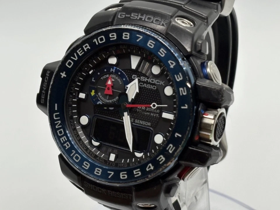 [Exc+5] Reloj Hombre Casio G-SHOCK GULFMASTER GWN-1000B-1BJF Cuarzo Azul Japón Foto 3 de 4