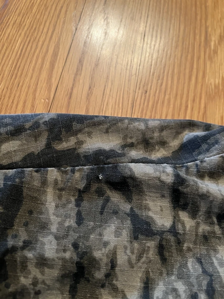 Vintage Timber Ghost Camo Button Shirt Mens Size Large Riptstop Made In USA - Image 3 of 4