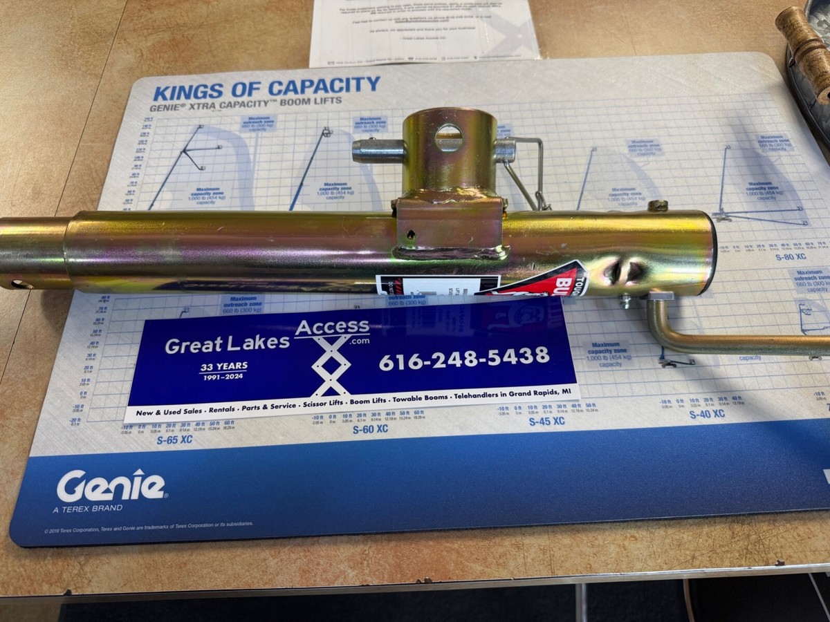 GT50ジャンク OEM Genie 67412 67412GT NEW Genie TZ50 Trailer Tongue Jack In
