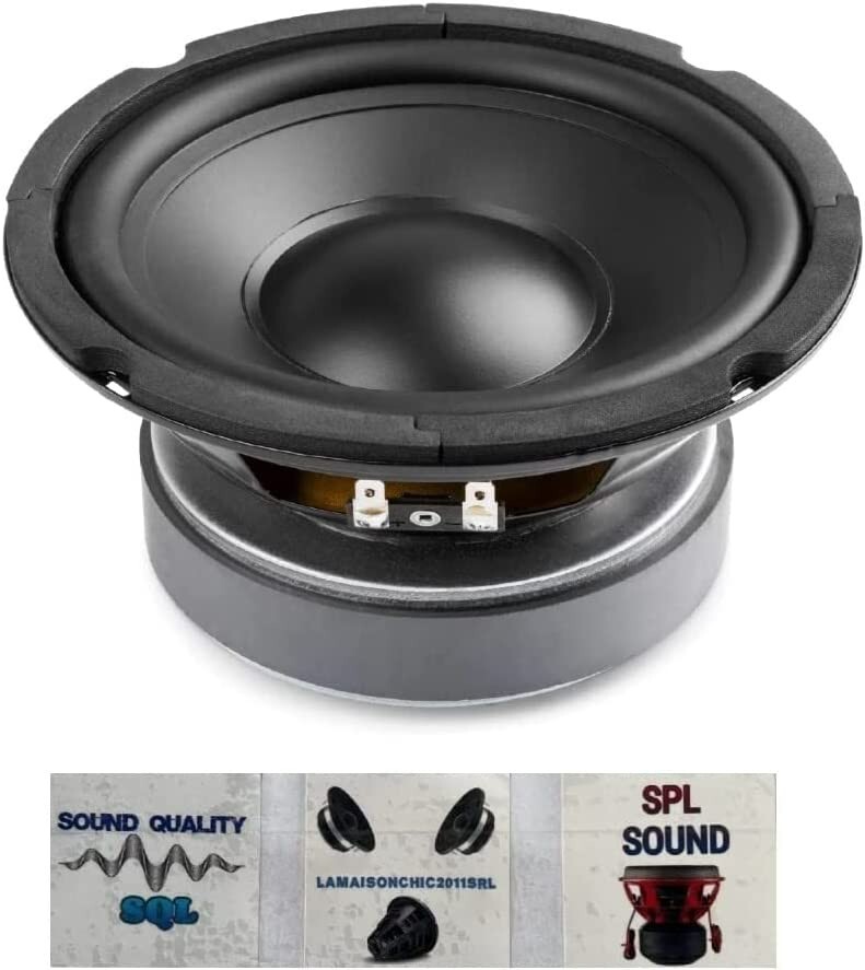 1 FENTON 902.193 WPP16 woofer da 16,5 cm 85 watt rms 8 ohm + 3 sticker omaggio