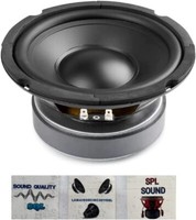 1 Fenton 902.193 WPP16 Woofer 16,5 Cm 85 Watt RMS 8 Ohm + 3 Sticker Gratis