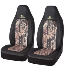 Mossy Oak Camo Seat Covers High Back - Made With Rip-stop Oxford Fabric Airba...