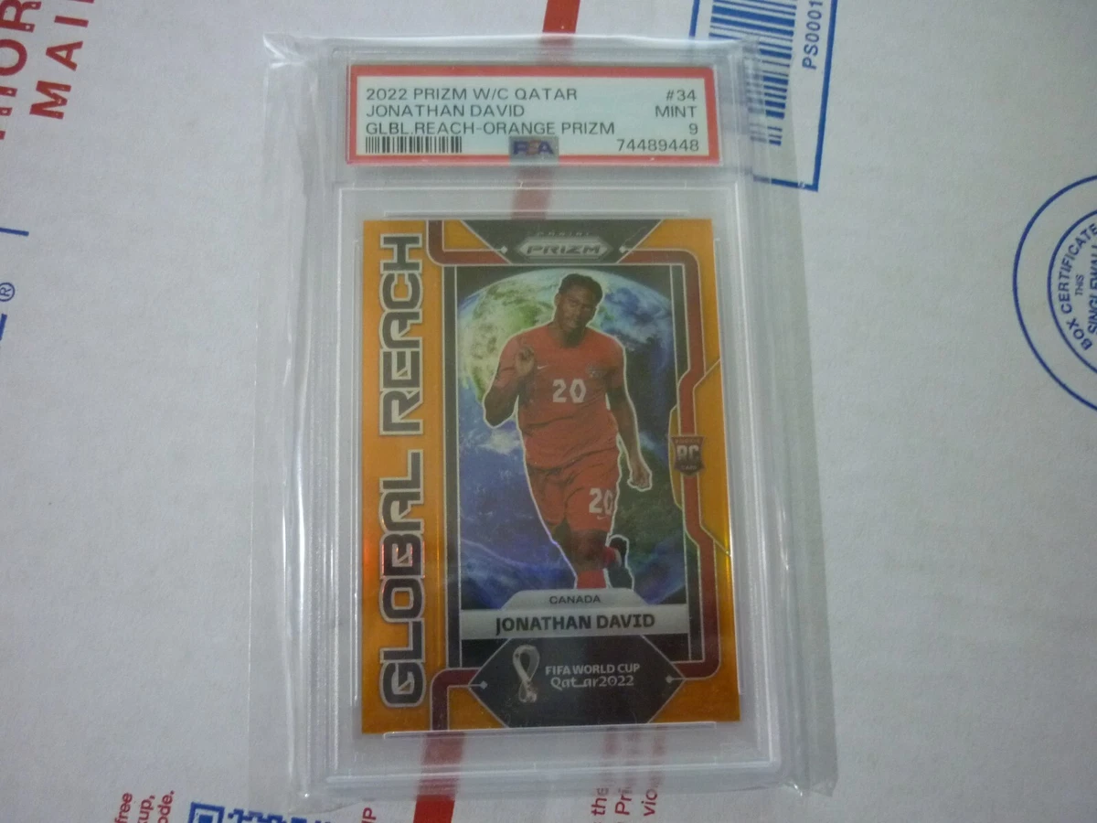 2022 Panini Prizm World Cup Qatar Jonathan David #34 for sale | eBay