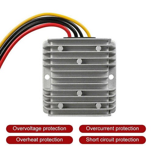 Przetwornica napięcia 24V DC na 12V DC 20A 240W Stepdown Konwerter Ciężarówka Adapter CE - Zdjęcie 7 z 9