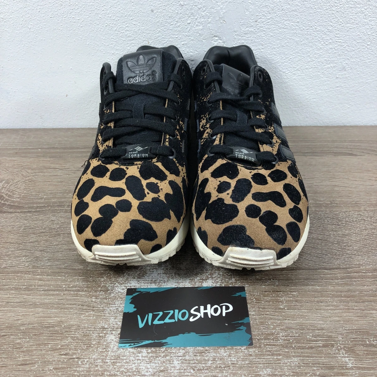 Adidas torsion hotsell leopard print
