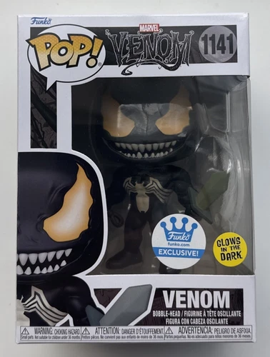 Funko Pop! Marvel Venom Venom Glow #1141 Funko Exclusive W/ Protector