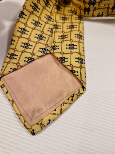 ETC Essential Collection Silk Yellow Necktie Business Formal Tie - 第 2/6 張圖片